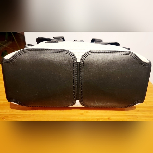 3.1 Philip Lim Pashli medium black and white satchel handbag - Picture 5 of 8